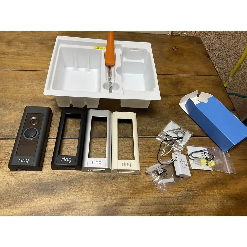 Ring Wired Doorbell Plus (Video Doorbell Pro) Video Camera 1080p HD Wifi Cam
